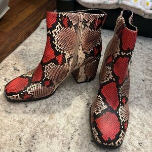 NEW Mix No. 6 Snakeskin Boots